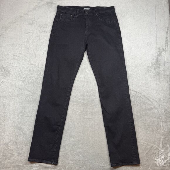 Revtown Automatic Decade Denim Jeans Men’s 32x34 Black Cotton Straight Leg - Picture 1 of 10